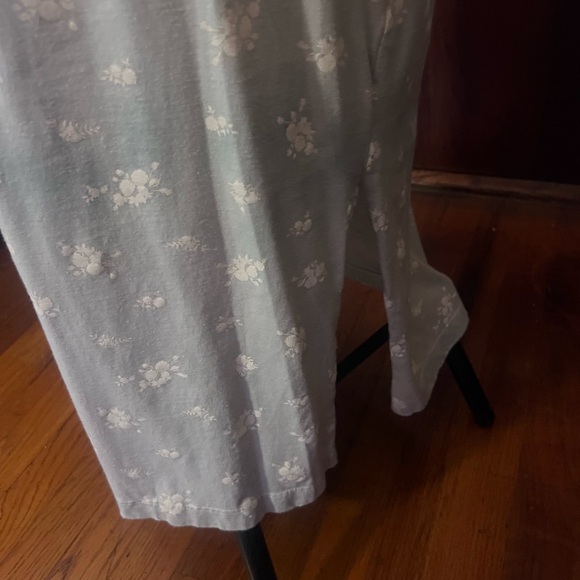 Current/Elliott Floral Maxi Dress - Light Blue - Picture 4 of 5